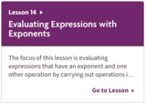 Evaluating Expressions with Exponents