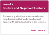 Positive and Negative Numbers