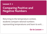 Comparing Positive and Negative Numbers