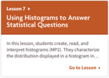 Using Histograms to Answer Statistical Questions