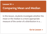 Comparing Mean and Median