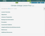 Climate Change Lesson 4 : The Carbon Cycle : Sources and Sinks