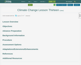 Climate Change Lesson 13 : Community Conversation