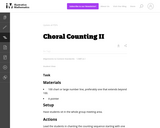 Choral Counting II