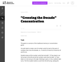 "Crossing the Decade" Concentration