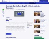 Kindness Curriculum: English