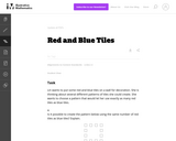 Red and Blue Tiles