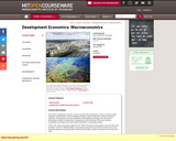 Development Economics: Macroeconomics Spring 2013