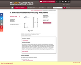 A WikiTextBook for Introductory Mechanics, Fall 2009