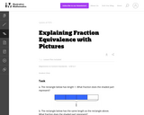 Explaining Fraction Equivalence With Pictures