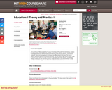 Educational Theory and Practice I, Fall 2011