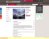 Congress and the American Political System II, Fall 2005