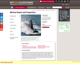 Marine Power and Propulsion, Fall 2006