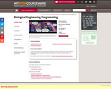 Biological Engineering Programming, Spring 2006