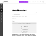 Salad Dressing