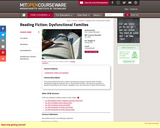 Reading Fiction: Dysfunctional Families, Spring 2007