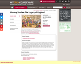 Literary Studies: The Legacy of England, Spring 2006