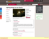 Lighting Design for the Theatre, Fall 2003