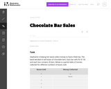 Chocolate Bar Sales