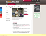 Chemistry Laboratory Techniques, January IAP 2012