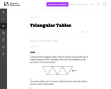 Triangular Tables