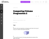 Computing Volume Progression 2