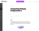 Computing Volume Progression 4