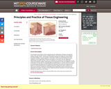 Principles and Practice of Tissue Engineering, Fall 2004