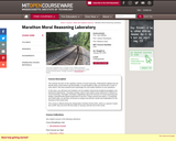 Marathon Moral Reasoning Laboratory, January (IAP) 2007