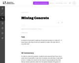 Mixing Concrete