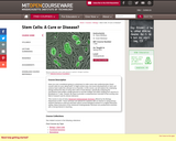 Stem Cells: A Cure or Disease?, Spring 2011