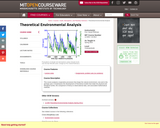 Theoretical Environmental Analysis, Spring 2015