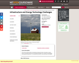 Infrastructure and Energy Technology Challenges, Fall 2011