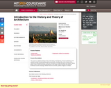 Introduction to the History and Theory of Architecture, Spring 2012