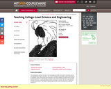 Teaching College-Level Science and Engineering