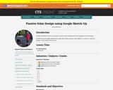 Passive Solar Design Using Google Sketch-Up