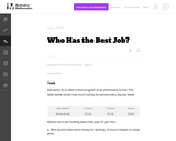 Who Has the Best Job?
