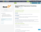 Digital Age Skill: Trigonometry: Translating Graphs