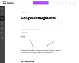 Congruent Segments