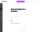 Sum of Angles in a Polygon