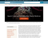 Quack Cures and Self-Remedies: Patent Medicine