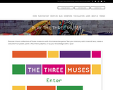 Play the Three Muses - online art game