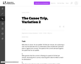 The Canoe Trip, Variation 2
