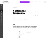 A Saturating Exponential