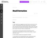 Snail Invasion