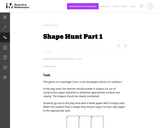 Shape Hunt Part 1