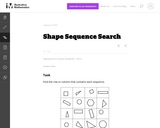 Shape Sequence Search