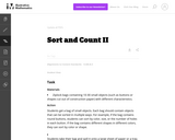 Sort and Count II