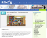 21 Things 4 Students Thing 4: Q3 Google Docs File Management