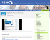 21 Things 4 Students Thing 13: Q3 Party Planner Formulas